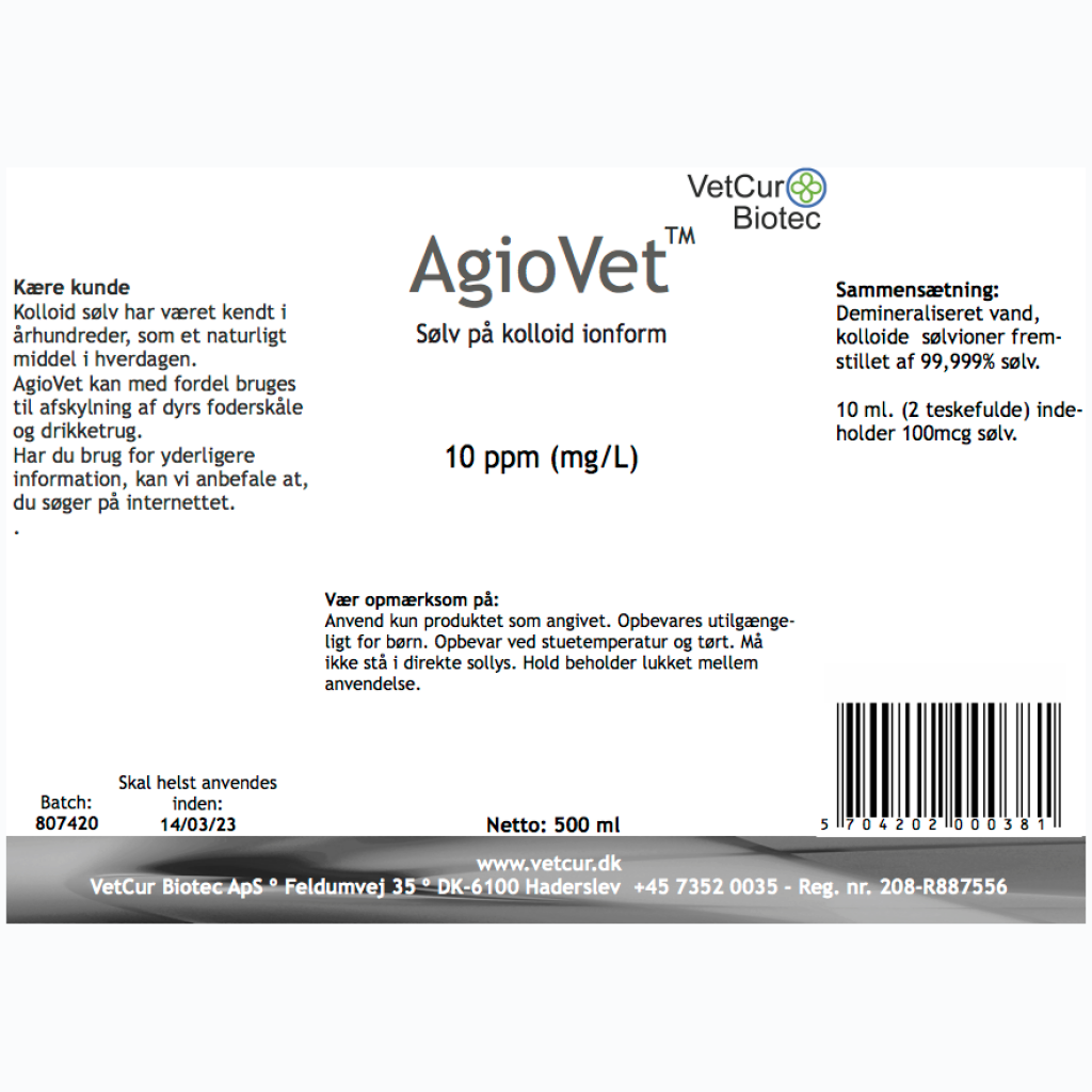 AgioVet - bedstevendk