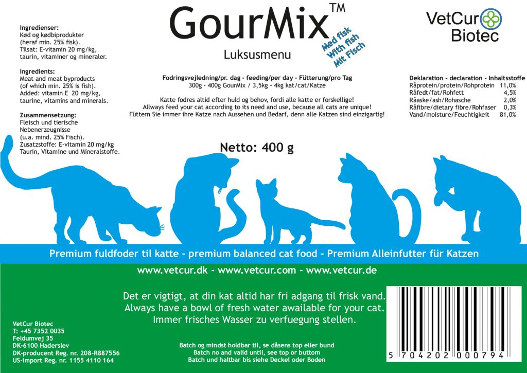 GourMix Kat – Fisk - bedstevendk