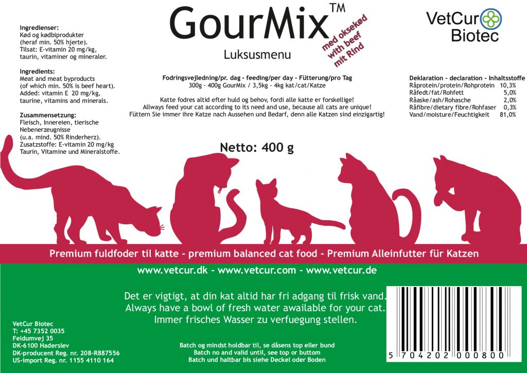 GourMix Kat – Oksekød - bedstevendk