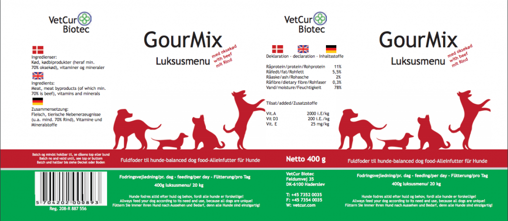 GourMix Hund - Oksekød - bedstevendk