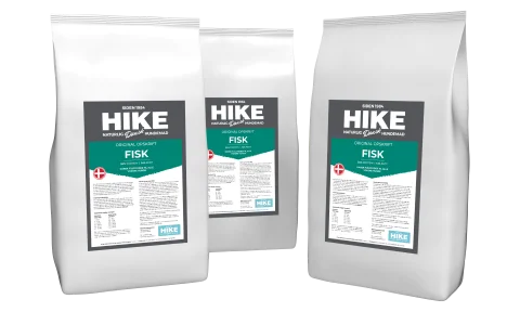 HIKE Original FISK Hundemad - bedstevendk
