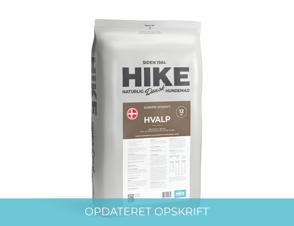 HIKE Kornfri HVALP Hundemad - bedstevendk