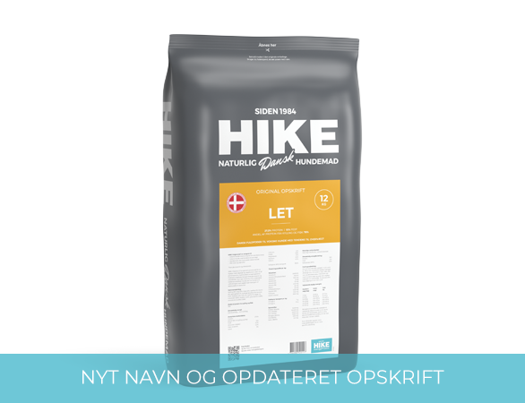 HIKE Original LET Hundemad - bedstevendk