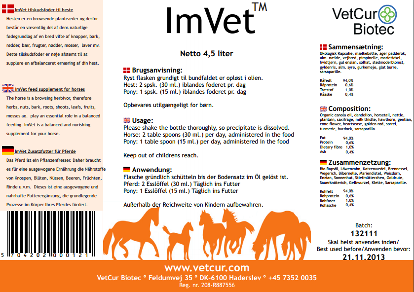ImVet  – Hest - bedstevendk