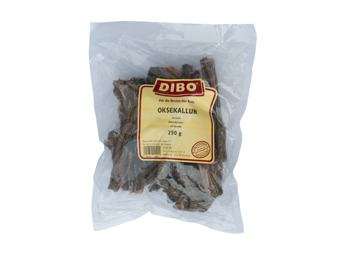 Tørrede Oksekallun 250 g - bedstevendk