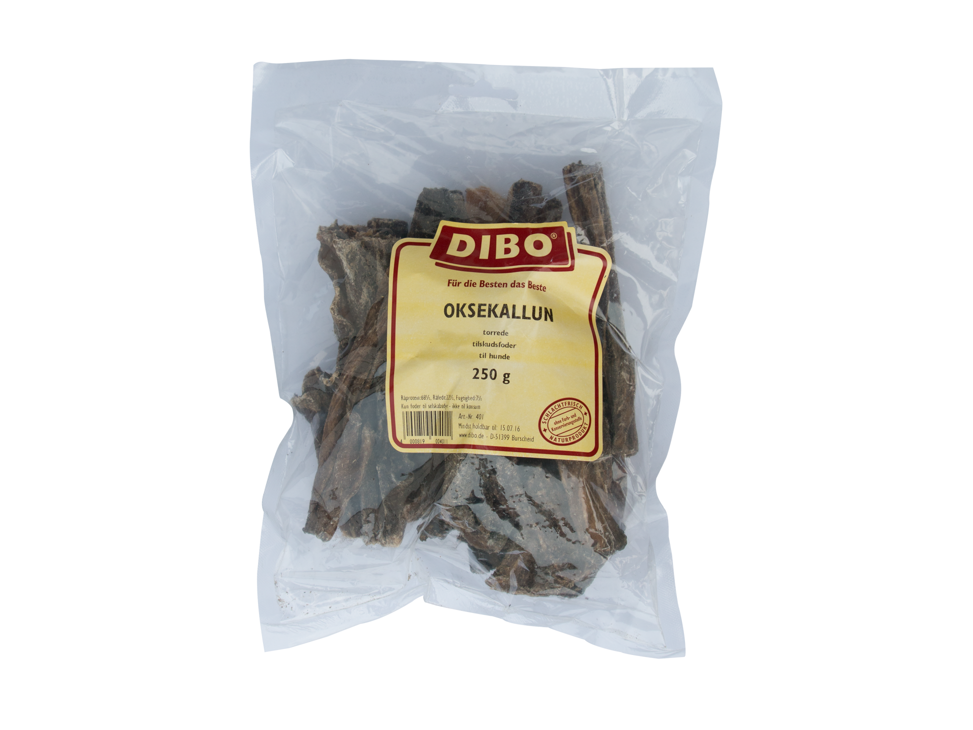 Tørrede Oksekallun 250 g - bedstevendk