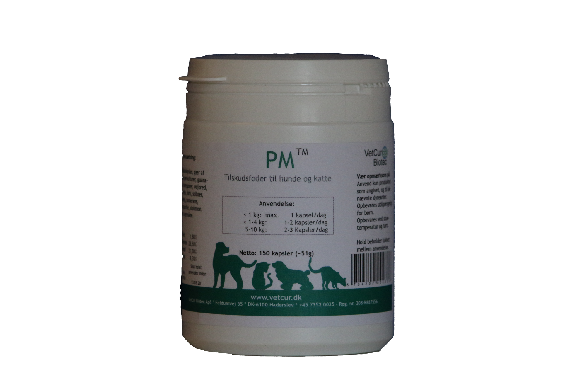 PM 180 stk. Kapsler – Hund & Kat - bedstevendk