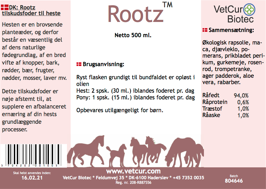 Rootz – Hest - bedstevendk