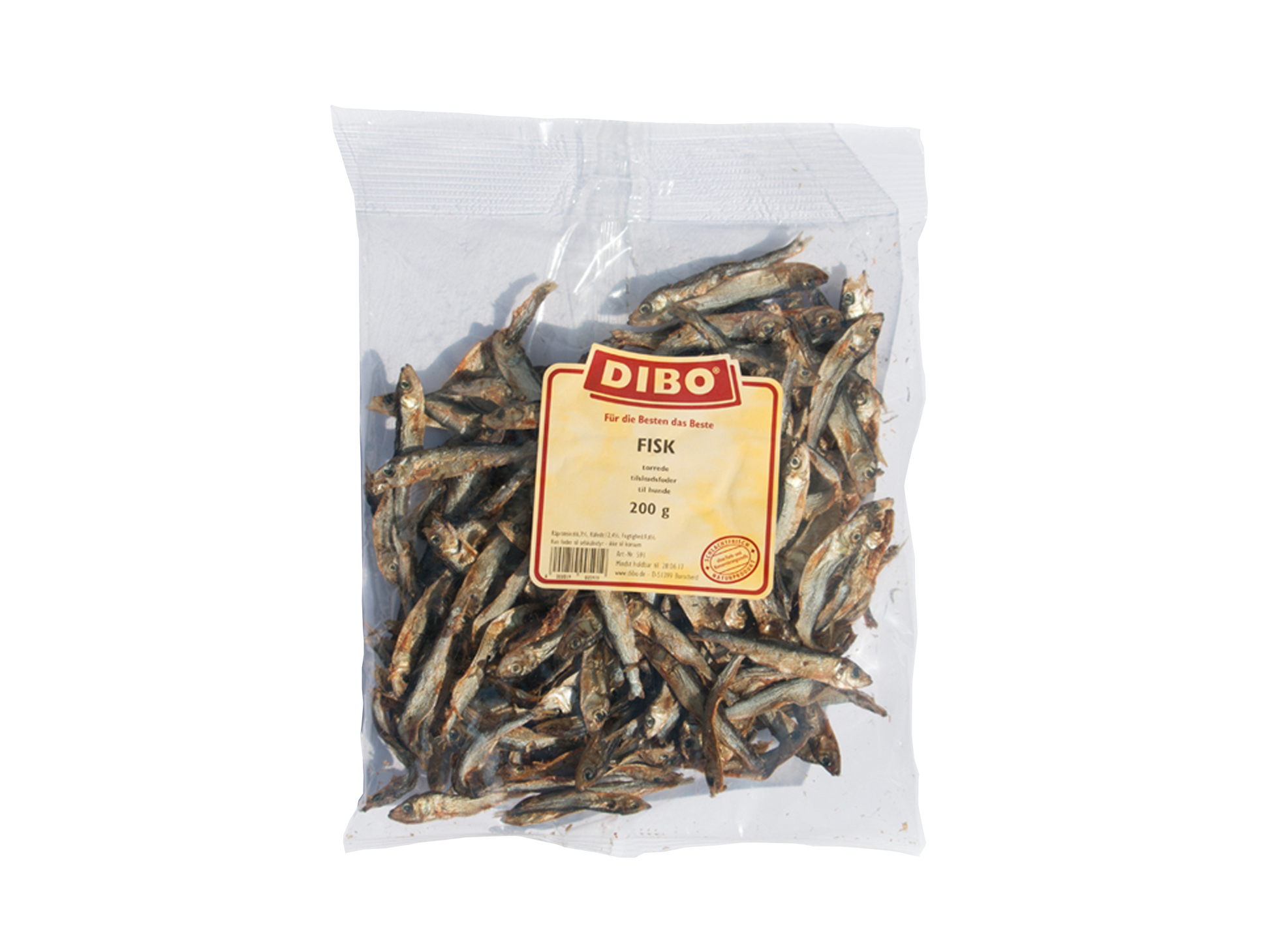 Tørrede Fisk 200 g - bedstevendk