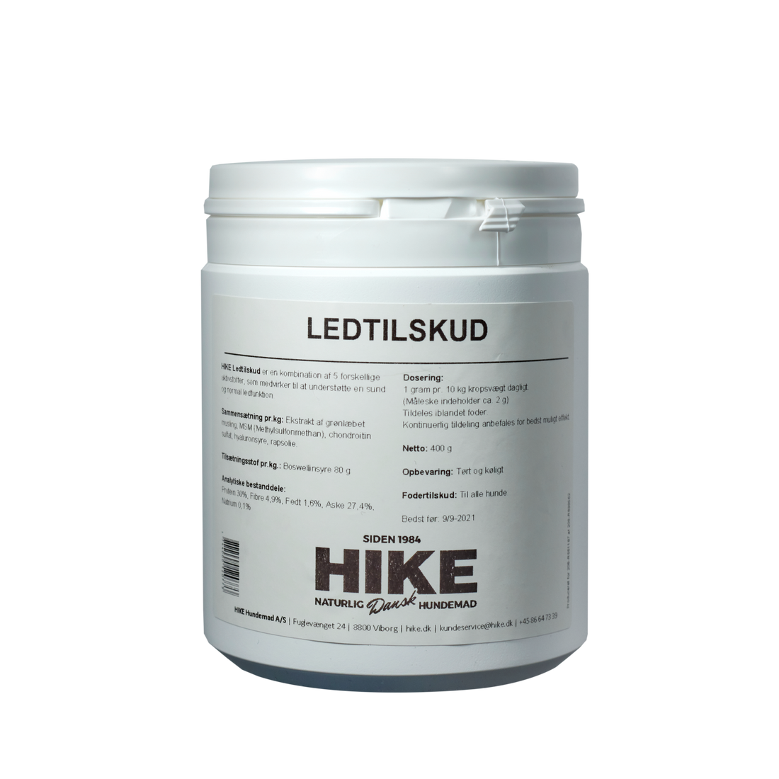 HIKE Ledtilskud 400 g - bedstevendk