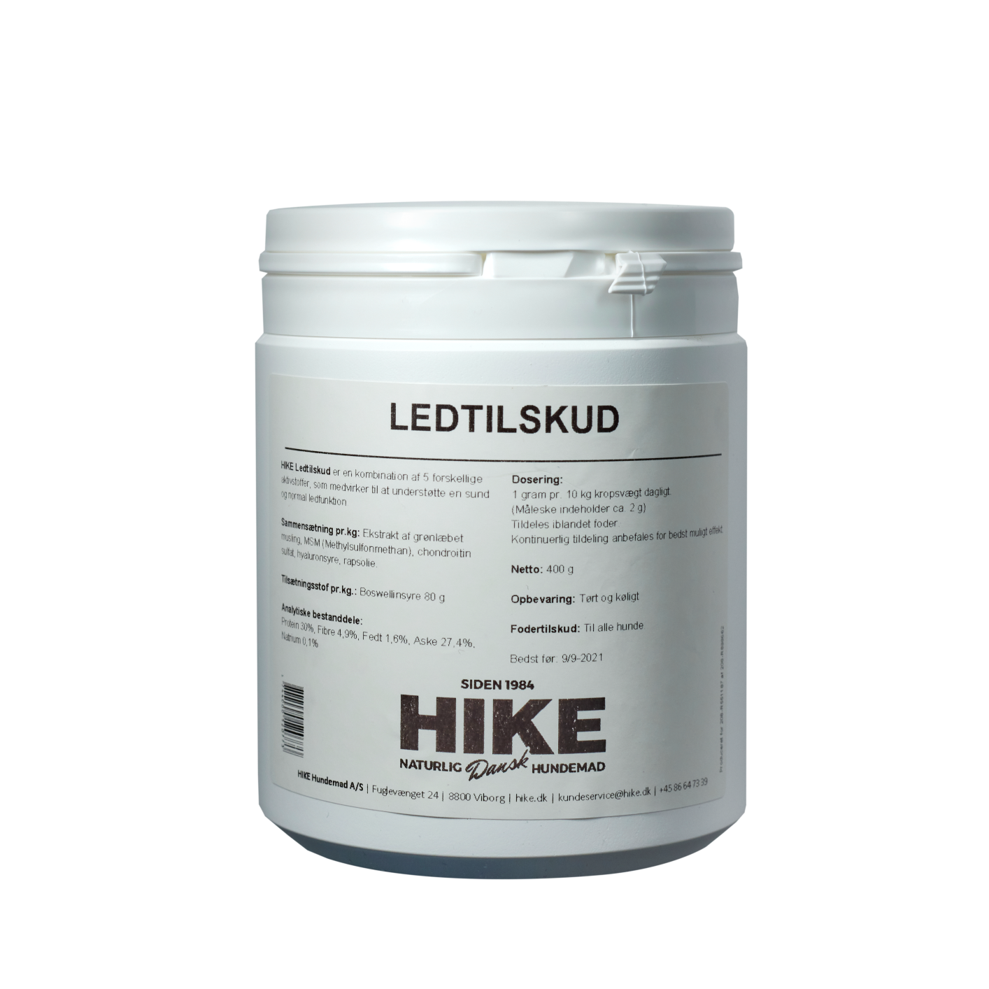 HIKE Ledtilskud 400 g - bedstevendk