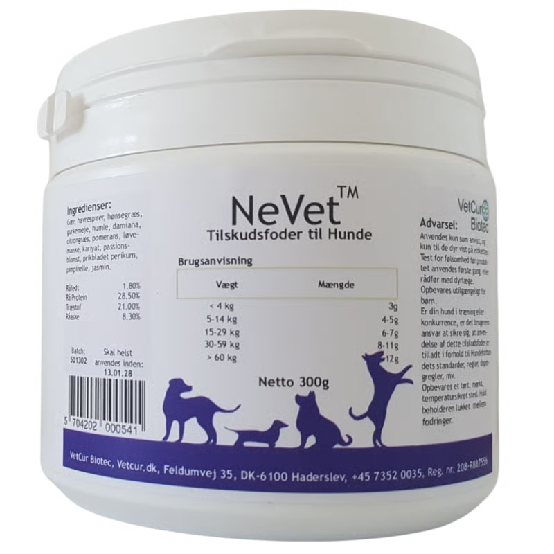 NeVet 300g – Hest - bedstevendk