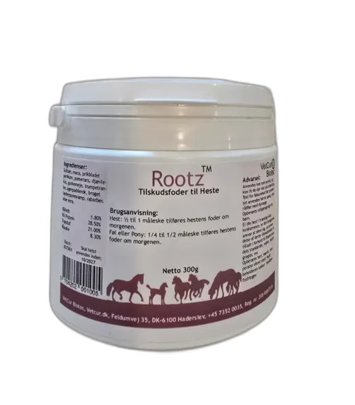 Rootz Hest 300g - bedstevendk