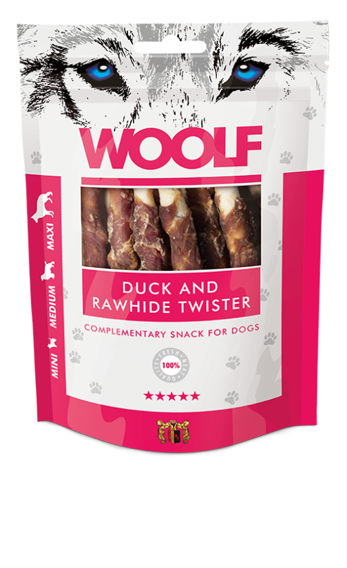 WOOLF Duck and Rawhide Twister - bedstevendk
