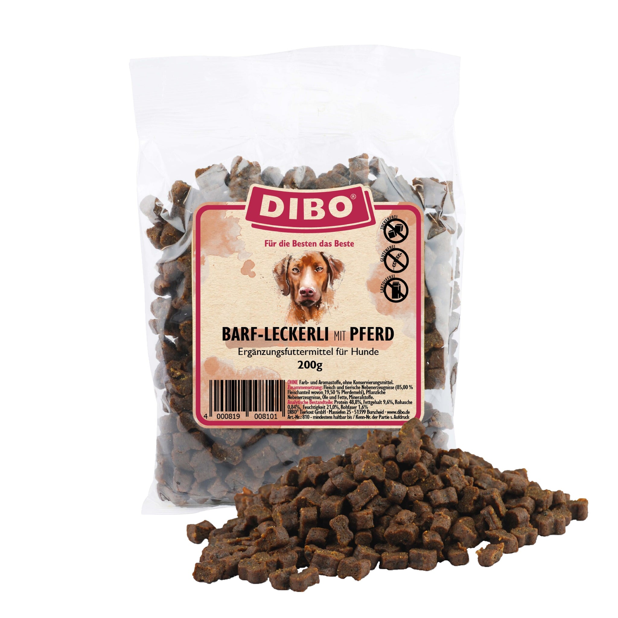 BARF godbidder m. Hest – 200g