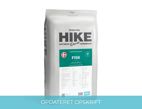 HIKE Kornfri FISK Hundemad - bedstevendk