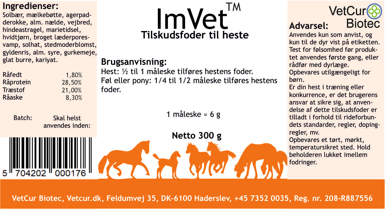 ImVet 300g – Hest - bedstevendk