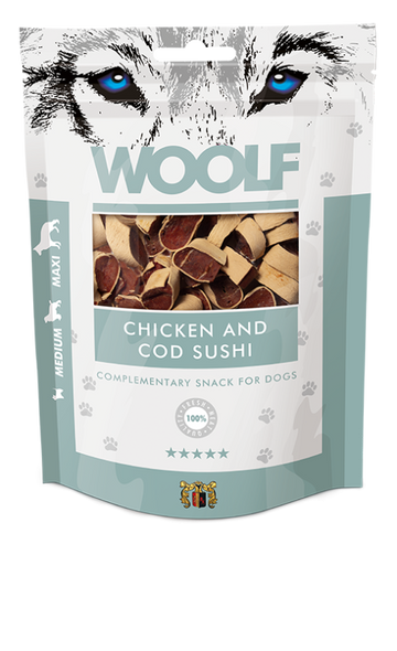 WOOLF Chicken and Cod Sushi