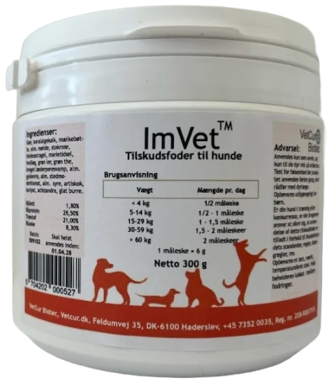 ImVet Hund 300 g - bedstevendk